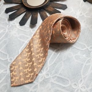 NEW WITHOUT TAG ERMENEGILDO ZEGNA PAISLEY TIE